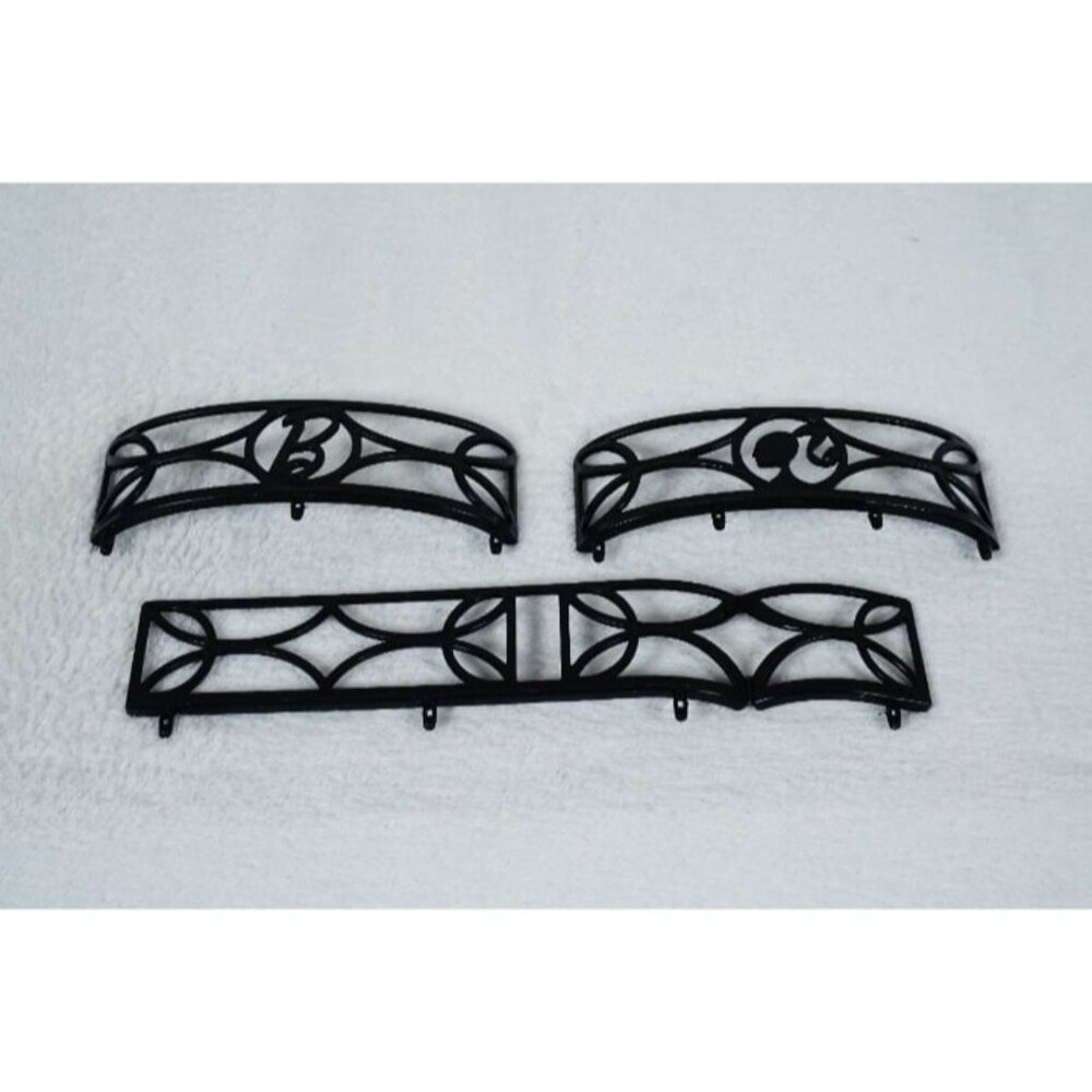 2015 Barbie Dream House 3 Story Black Railing Replacement Parts